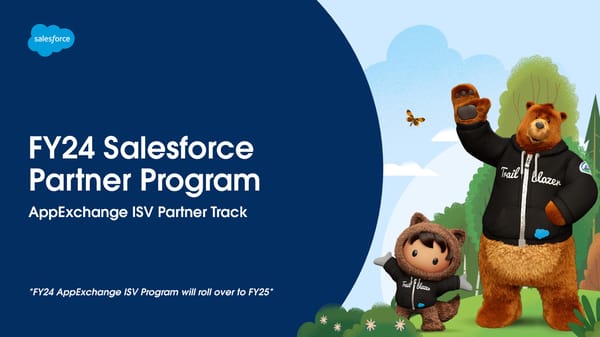 FY25 AppExchange ISV Track Launch Deck - Page 1