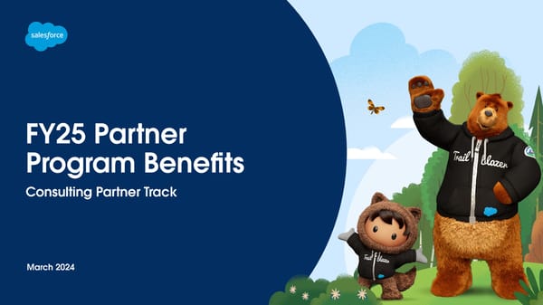 Partner Program Benefits - Consulting Track - Page 1