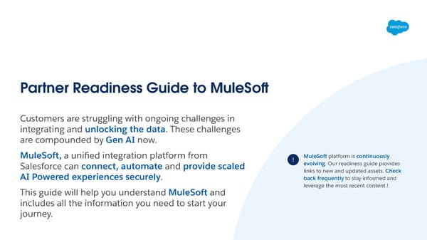 Partner Readiness Guide to MuleSoft - Page 2