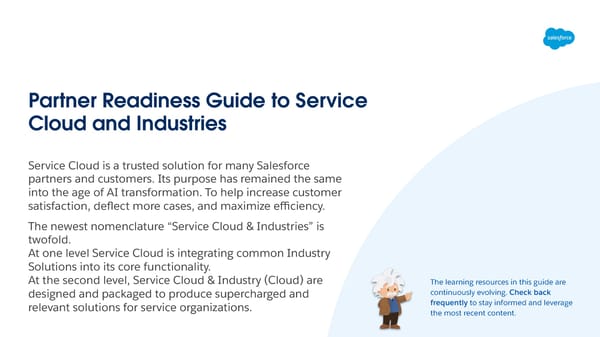 Partner Readiness Guide to Service Cloud & Industries - Page 2