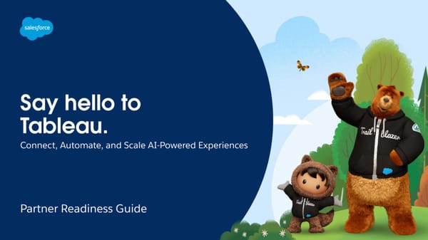 Partner Readiness Guide to Tableau - Page 1