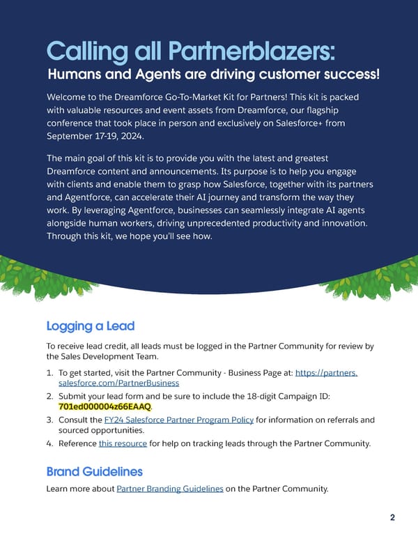 Dreamforce 2024 - Go To Market Kit - Page 2