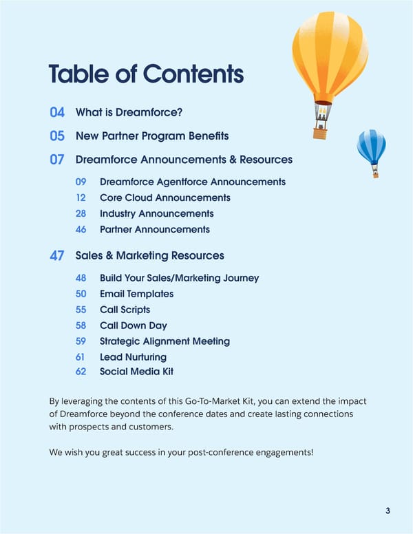 Dreamforce 2024 - Go To Market Kit - Page 3