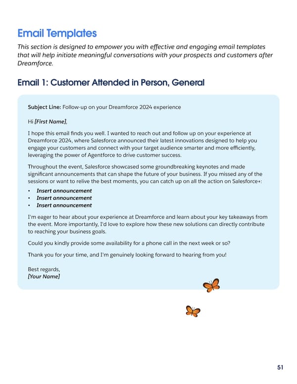 Dreamforce 2024 - Go To Market Kit - Page 51