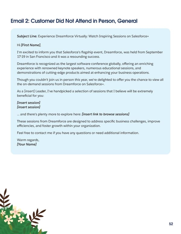 Dreamforce 2024 - Go To Market Kit - Page 52