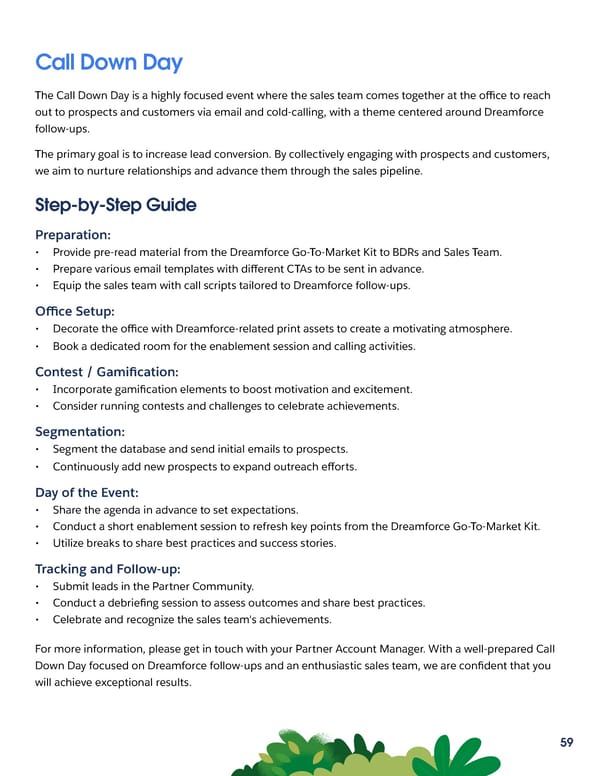 Dreamforce 2024 - Go To Market Kit - Page 59