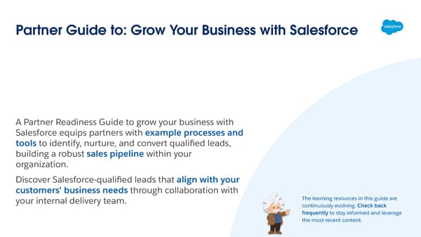 Grow Your Business with Salesforce: Partner Readiness Guide - Page 2