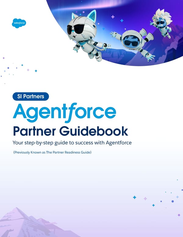 Agentforce Partner Guidebook - SI Partners - Page 1