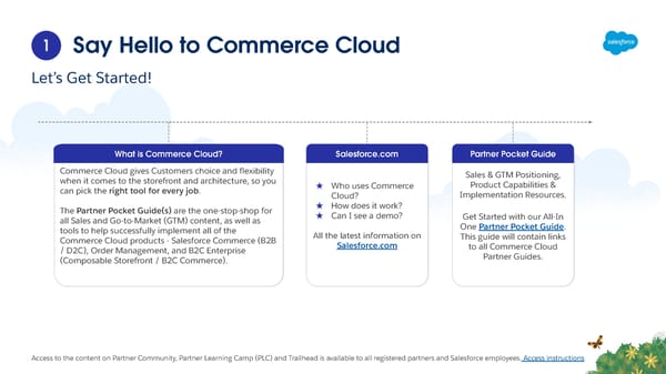 Say Hello to B2C Commerce Cloud: Partner Readiness Guide - Page 4