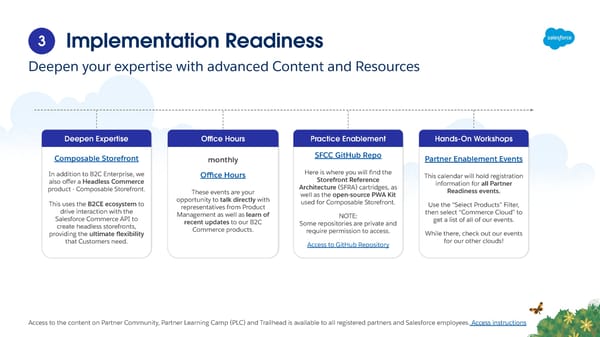 Say Hello to B2C Commerce Cloud: Partner Readiness Guide - Page 6